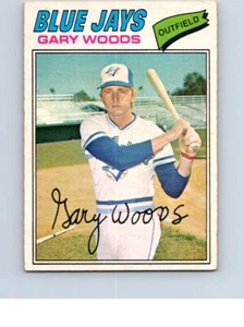 VINTAGE BASEBALL CARD O-PEE-CHEE 1977 TORONTO BLUE JAYS GARY WOODS NO191 - Picture 1 of 2