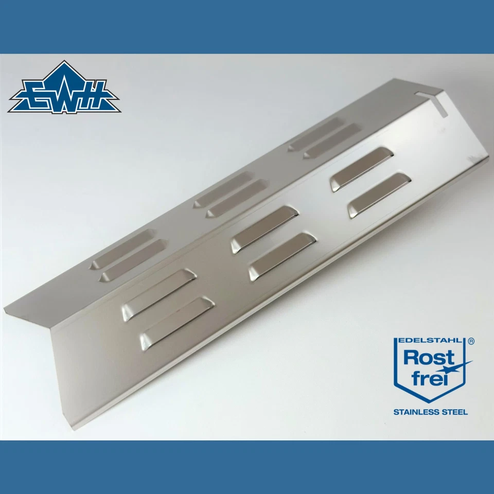 EWH Edelstahl Brennerabdeckung f. Jamie Oliver & Mr. Gardener Kingman 39x12*3,7 cm