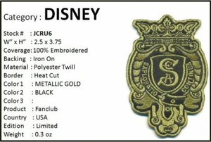 SOCIETY OF EXPLORERS AND ADVENTURERS PATCH - SECRET DISNEY SOCIETY - JCRU6 - Picture 1 of 1