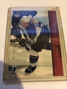 2003-04 ITG Be A Player Memorabilia Ruby /200 Dustin Brown #178 Rookie