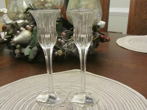 Mikasa Crystal Icicle Candle Holder (pair) GA-A-27 - Picture 1 of 7