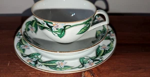 Vintage Kent Orange Blossom Dessert Bowls, Bread Plate and Cup - Picture 1 of 7