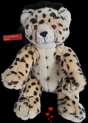 Peluche Leopard Guepard Assis Build a Bear  Tbe 30 Cm Environ - Photo 1/4