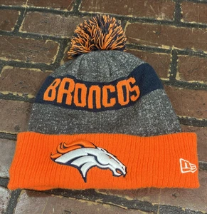 Denver Broncos NFL New Era Unisex Sport Knit On Field Beanie - Picture 1 of 5