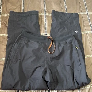Lululemon Men’s Large Gray Lined Performance Wind Nylon Sweatpants - Picture 1 of 14