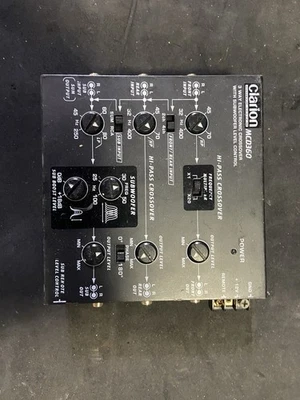 Clarion MCD360V 3-Way 2/4/6 Channel Electronic Crossover RCA Inputs w/Remote New - Image 1 of 3