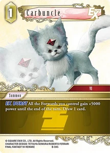 Carbuncle EX [Boss Deck: Final Fantasy VII] Near Mint | Final Fantasy TCG - Picture 1 of 1