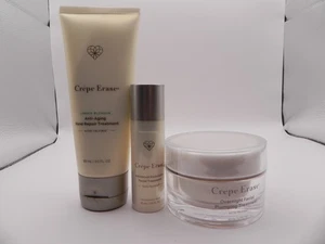 Crepe Erase (3) Advanced Body Firm Skin Care Set Anti-Aging Firming Hand Fac - Picture 1 of 12
