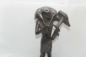 PHARAONISCHE ALTÄGYPTISCHE ANTIK Jäger Jagd Vieh Ständer Statue 1985-1856 - Bild 1 von 6