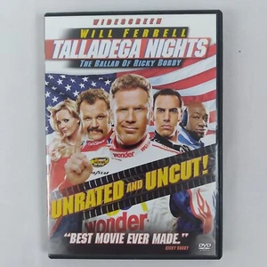 Talladega Nights: The Ballad of Ricky Bobby DVD Widescreen Movie Unrated Uncut - Foto 1 di 1