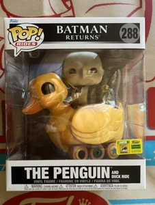 SDCC 2022 FUNKO POP EXCLUSIVE JUMBO PENGUIN FUNKO POP WITH OFFICIAL STICKER - Picture 1 of 7