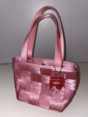 Bolso Cinturón de Seguridad HARVEYS Original Rosa Cremallera Bolso sin asas Cartera Maquillaje Bolsa Viaje Único Foto 1 de 4