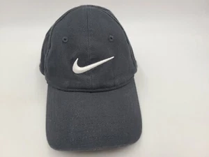 Toddler Nike Adjustable Hat Cap Swoosh Logo Baseball Ball Boys Girls Gray White - Picture 1 of 12