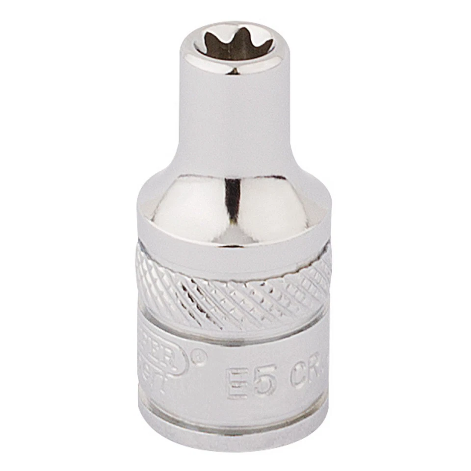 Draper Expert Quality 1/4" Square Drive TX-Star Socket - E5 - Image 1 of 1