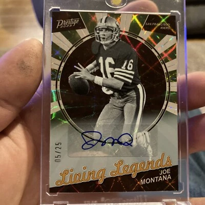 2023 Panini Prestige - Living Legends #LL-23 Joe Montana - Image 1 of 2