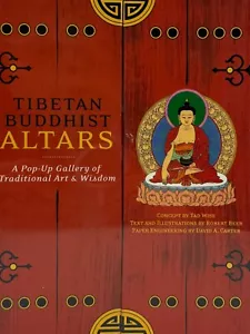 Tibetan Buddhist Altars Pop Up Gallery...Art & Wisdom, Wise & Beer **New Sealed - Picture 1 of 7