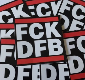 10x FCK DFB Aufkleber Ultra Ultras Fußball ACAB 1312 FCK RBL Hool - Picture 1 of 2
