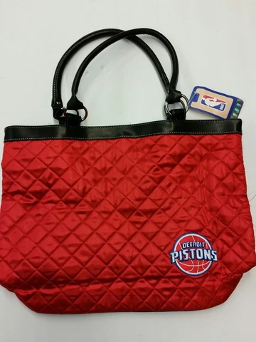 NBA Detroit Pistons Quilted Tote Bag, NEW Cover