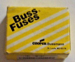 6 Pieces Cooper Bussman Fusetron FNM15/100 Fuses - Picture 1 of 2
