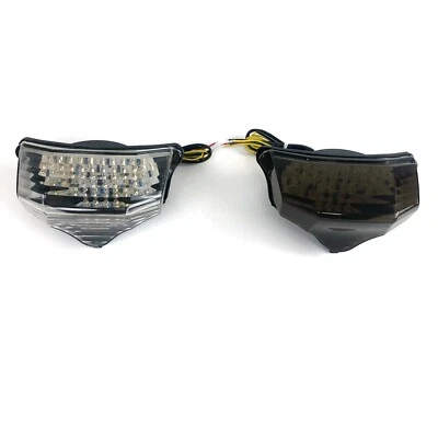 Luz trasera de freno LED integrada señal de giro para Yamaha 2004-2009 FZ600 FZ6 FZ6N Foto 1 de 4