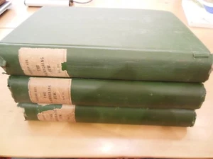 1889 The Wandering Jew, Eugene Sue in English ILLUSTRATED Large 3 vol. - Picture 1 of 5