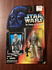 Star Wars The Power Of The Force Red Han Solo in Hoth Gear 3.75 Action Figure - Picture 1 of 2