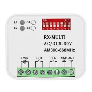 Universal Radio Receiver Remote Control Receiver RX-Multi 300-900Mhz O7P3 Neu