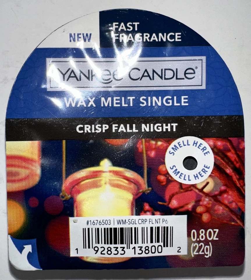 Yankee Candle Fast Fragancia Cera Derretida .8 OZ Nuevo Muchos Aromas Tú Eliges Foto 1 de 1