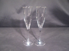 Tiffany Classic Champagne Flutes Y-Shaped Bowl Set of 2