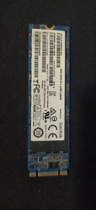 HP OEM 856447-001 / SD8SN8U-128G-1006 M.2 2280 SATA SSD 128GB X400 SanDisk - Picture 1 of 4