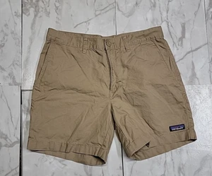 Patagonia Shorts Mens 30 Brown Lightweight All Wear Cotton Hemp Blend Chino - Picture 1 of 10