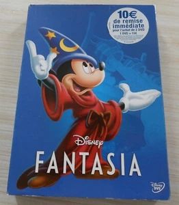 DVD WALT DISNEY KLASSIKER FANTASIA NR. 3 RAUTE GELB SCHEIBE - Bild 1 von 4