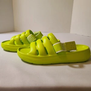UGG Sport Yeah Damen-Sandalen mit abnehmbaren Riemen Größe 8 neu im Karton - Bild 1 von 19