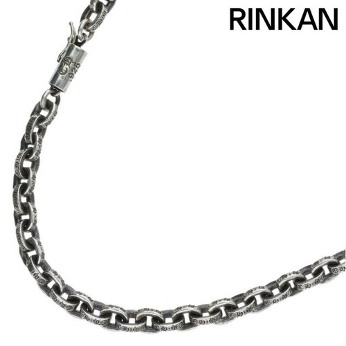 CHROME HEARTS Collana uomo argento 18 pollici cuori cromati CATENA CARTA usata 19035263d4290f752