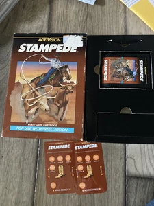 Stampede (Intellivision, 1982) CIB COMPLETE - Foto 1 di 11