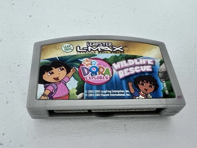 LeapFrog Leapster Dora The Explorer Wildlife Rescue Cartridge Kids Game (Tested) - Image 1 of 2