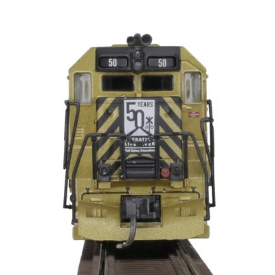 Atlas 40005298 N Operation Lifesaver 50th Anniversary Gold GP-40 Diesel Loco - Image 1 of 2