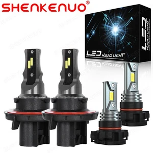 Para For Chevrolet Camaro 2010-2013 faro LED de haz alto / bajo+luces antiniebla - Picture 1 of 14