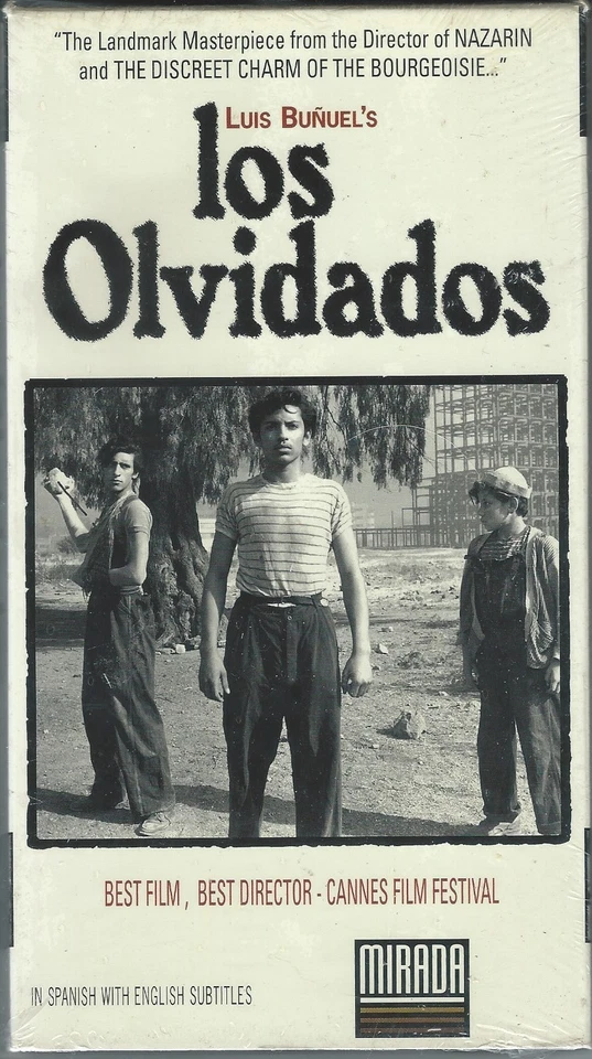 los Olvidados- Luis Bunuel vhs Like New -Free Shipping and Tracking! - Image 1 of 1