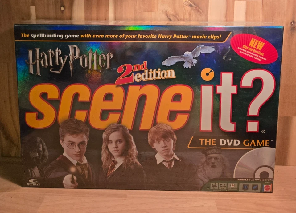 Harry Potter Scene It? (2nd Edition, DVD Game, Mattel) Brand New / Sealed - Image 1 of 4