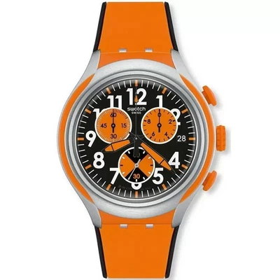 Reloj Swatch Irony Xlite Feel Strong Hombre Cronógrafo Naranja Foto 1 de 4