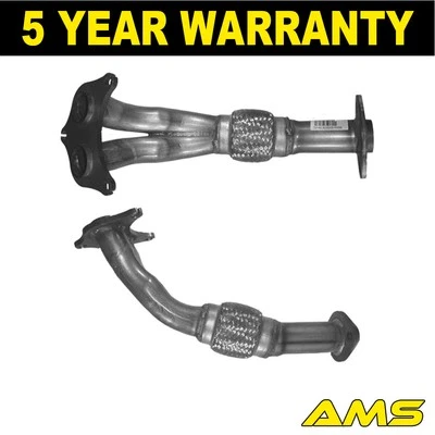 Tubo de escape delantero AMS #1 174101A430 para Toyota Carina 1992-1996 1,6 Euro 2 Foto 1 de 4