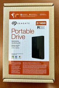 Seagate STGX2000400 2TB USB 3.0 External Portable Hard Drive New Sealed - Afbeelding 1 van 4