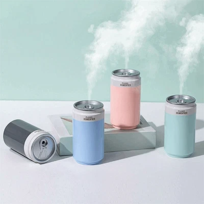 2-Gear Adjustable Car Mini Humidifier Rechargeable Scent Diffuser  Gift - image 1 of 4