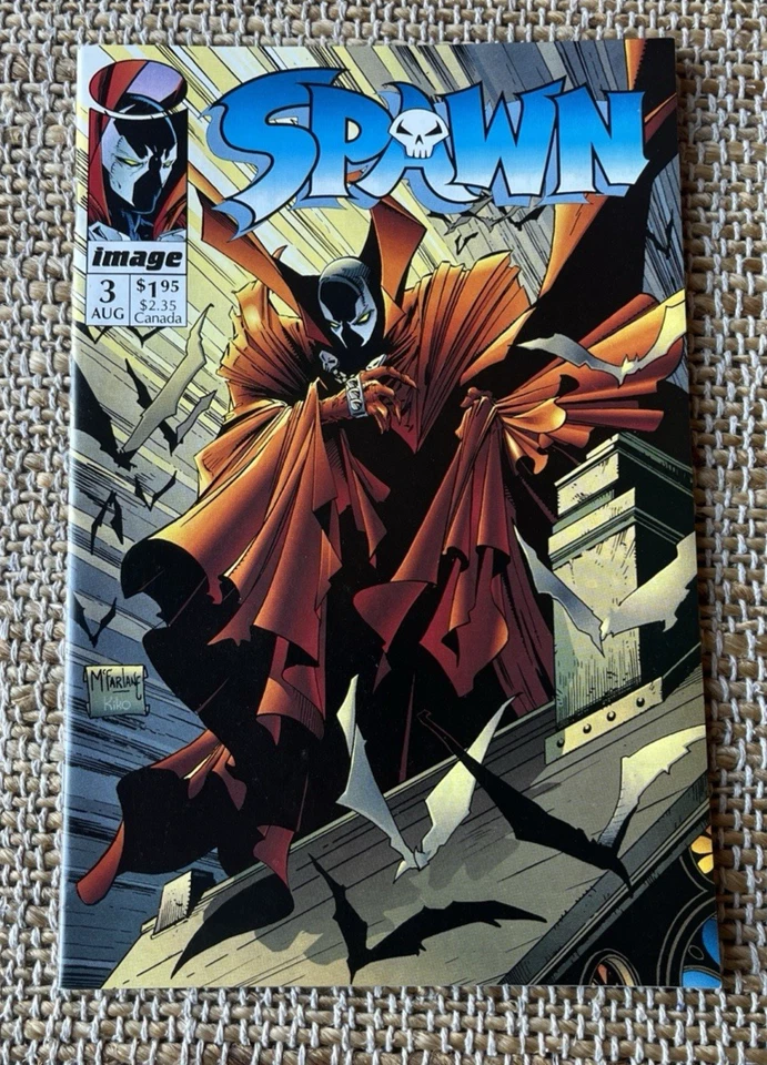 Spawn #3 (Image Comics Malibu Comics agosto 1992) TODD MCFARLANE Foto 1 de 1