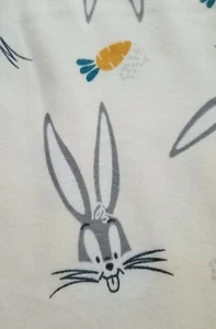 Neu mit Etikett Hanna Andersson LOONEY TUNES BUGS BUNNY PYJAMA SHIRT OBERTEIL UNISEX ERWACHSENE XL - Bild 1 von 6