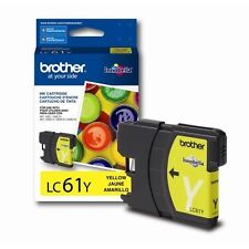 Brother LC61Y Yellow Ink Cartridge Standard Yield