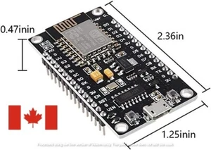 ESP8266 Development Board FROM CANADA V3 CH340G ESP-12 Arduino WiFI IoT Ethernet - Picture 1 of 3