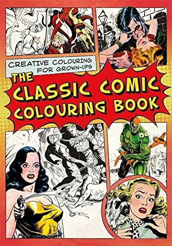 The Classic Comic Colouring Book: Creative Colouring for Grown-ups,Various - Image 1 of 1