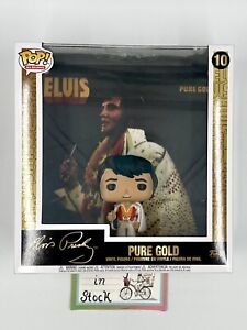 Funko Pop! Okładka albumu z etui: Elvis Presley - Czyste złoto -NOWA-SZYBKA WYSYŁKA!
